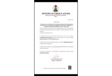 Apply For Nigeria Launches Diplomat Recruitment For 76 Embassies, 22 High Commissions, 11 Consulates