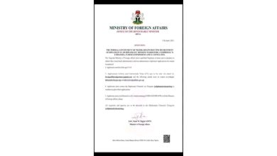 Apply For Nigeria Launches Diplomat Recruitment For 76 Embassies, 22 High Commissions, 11 Consulates